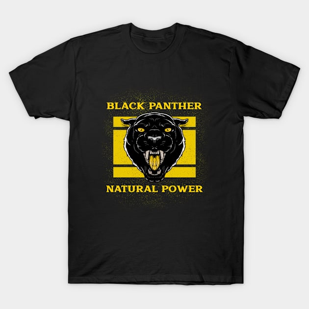 Wild black panther  natural habitat T-Shirt by Storeology